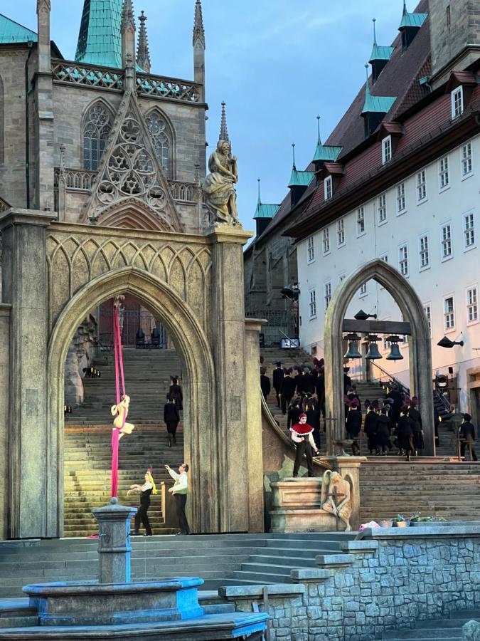 Altstadt Apartment For 2 Erfurt Buitenkant foto