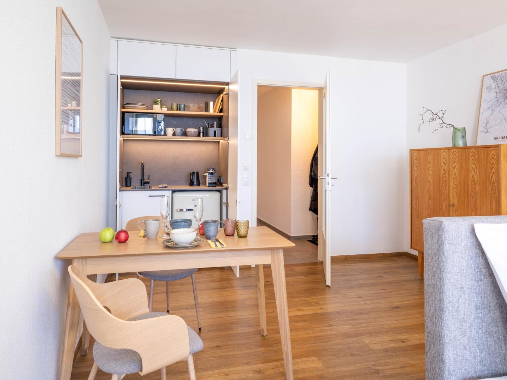 Altstadt Apartment For 2 Erfurt Buitenkant foto